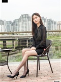SIW Sven Media 049 Black tulle Long sleeve neck ribbon Dress - Zhen Zhen(16)